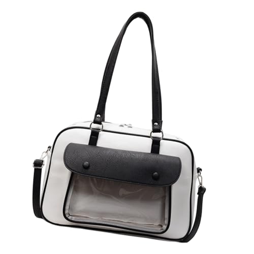 Sac à bandoulière pour femme en cuir synthétique de grande capacité