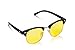 SafetyBlue™ Day Glasses 40% Blue Blocking for Men & Women | Reading Glasses | Gaming Monitors | Computer Glasses | UV Light Protection Glasses | Headache Relief | Non-Prescription Glasses (Yellow)