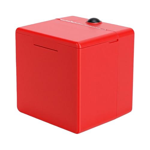 Image of Smart AI Sticker Printer, Voice Controlled Portable Thermal Inkless Sticker Maker Machine with 2.4 Inch Screen for DIY Arts Crafts (Red)