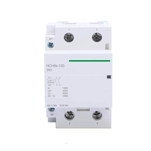 Contacteur modulaire 100A 2NO de précision pour tableau électrique - 3