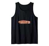 Carne de ternera cruda T-Bone Camiseta sin Mangas