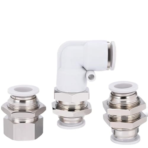 Raccord pneumatique PMF 10mm pour raccordement de tuyau rigide