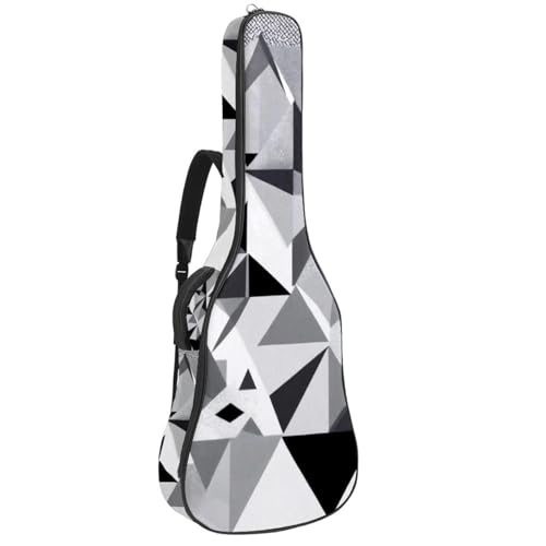 Housse de transport imperméable pour guitare acoustique 101,6 cm à poches
