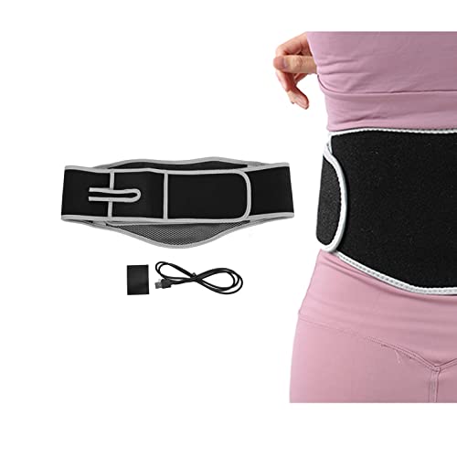 Fascia Lombare Riscaldamento,Fascia riscaldata per massaggi schiena,Cintura Riscaldante con Massaggio
