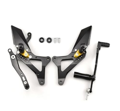 Pédale d'accélérateur arrière réglable et repose pied moto R1 2009-2014 avec kit levier frein