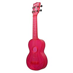 Kala Ka-sw Waterman ukulélés Bundle w/Hard Case rose fluo - Les Beatles, Paul McCartney, John Lennon, RIngo Starr, George Harrison Kala Ka-sw Waterman ukulélés Bundle w/Hard Case rose fluo – Image 4