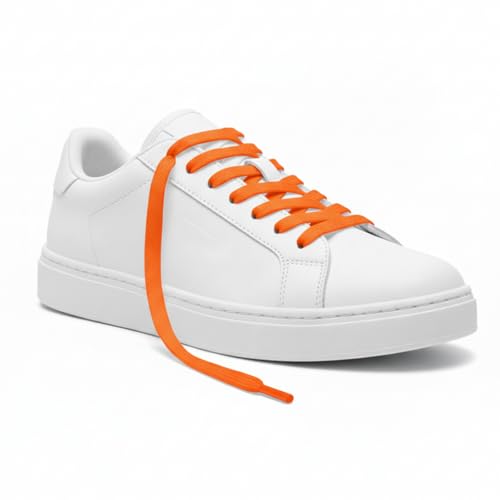 Image of Heavy Duty Flat Shoe Laces for Men & Women | Comfortable, Strong Grip & Stylish Sneaker Laces