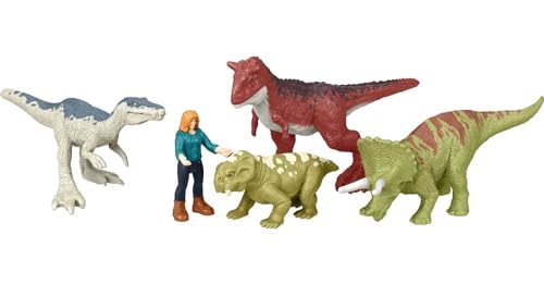 Jurassic World Minis Pack Carnotaurus, Toy Dinosaurs for Kids 4+ Years Old (Mattel GWP72)