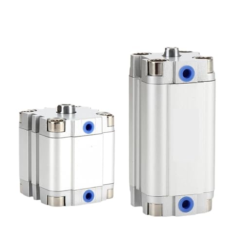 Vérin compact ADVU-20-PA actionneur pneumatique double effet course 5mm à 100mm pour automatisme - 3