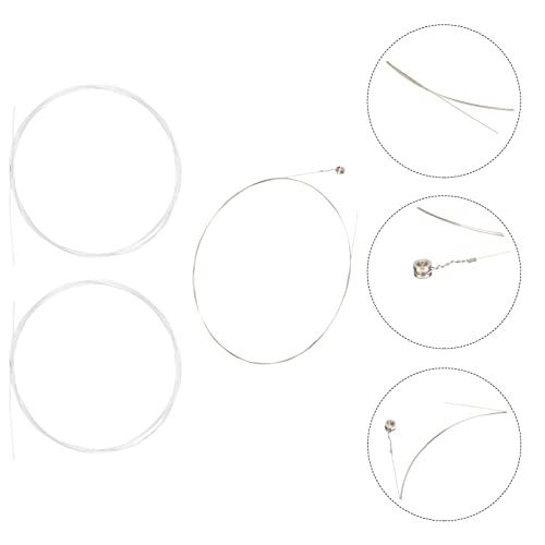 Milisten 3pcs Balalaika Strings Nylon Replacement Accessories for Sweet Tone Rich Resonance Responsive with Smooth Balalaika Parts for Musicians - Image 2
