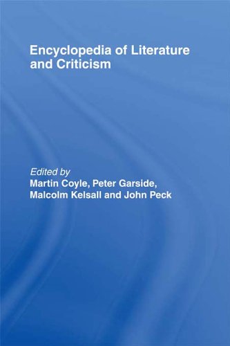 Encyclopedia of Literature and Criticism (Routledge Companion Encyclopedias)