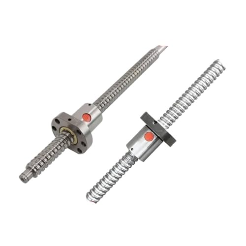 Metal Ball Screw nut 1pc Ball Screw with Left Thread SFU2005 100mm-950mm Roller 20mm RM2005 Ball Nut for Machinery CNC Parts Ends Not Processed(900mm)