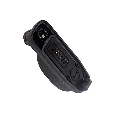 Klykon Motorola Audio Adapter With 2 Pin Plug For Motorola Mtp850 Mototrbo Xpr 6550 6350 Xpr7550 7550E 75807380 7350 Apx900 Walkie Talkie 2 Way Radio #TOP2