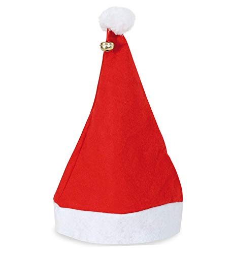 Weihnachtsmütze mit Glöckchen 12 KarnevalsTeufel Nikolausmütze mit Glöckchen aus Filz Weihnachten
