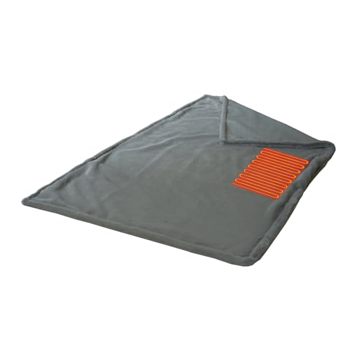 Glovii Heated soft blanket powered by a power bank, GB2G