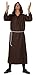 Produktbild r-dessous hochwertige Mönch Robe Priester Gewand Kostüm ideal für Mottoparty, Halloween, Karneval und Fasching Groesse: 4XL/5XL