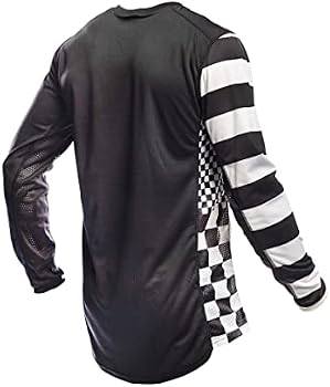 FASTHOUSE Camiseta juvenil Hot Wheels Grindhouse, Branco/preto, G