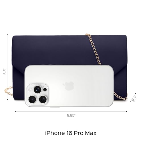 Image of Clutch Purses for Women Evening Bag Faux Suede Formal Party Wedding Cocktail Prom