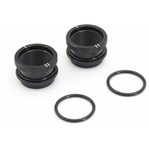 Kyosho America IS216 Shock Adjust Dial(for MP10Te/2 Pieces/Black)