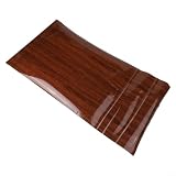 Elegante aspecto de grano de madera: transforma el interior de tu coche con esta elegante envoltura texturizada de grano de madera que añade un toque de calidez