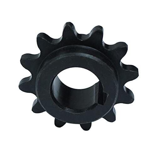 Image of QYMOTO 35# 12 Tooth Chain Sprocket 5 /8 Bore 3 /16 inch Keyway C Type for Go Kart and Mini Bike with 20 30 Series Torque Converters