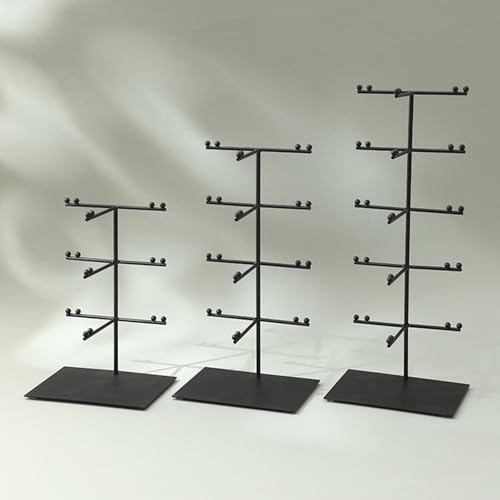 Eyeglasses Holder with Metal Frame Stylish Countertop Sunglass Organiser Stand Eyewear Storage and Display Rack Glasses Holder Stand