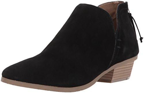 Kenneth Cole REACTION Women's Side Way Low Heel Ankle Bootie, Black, 8 M US