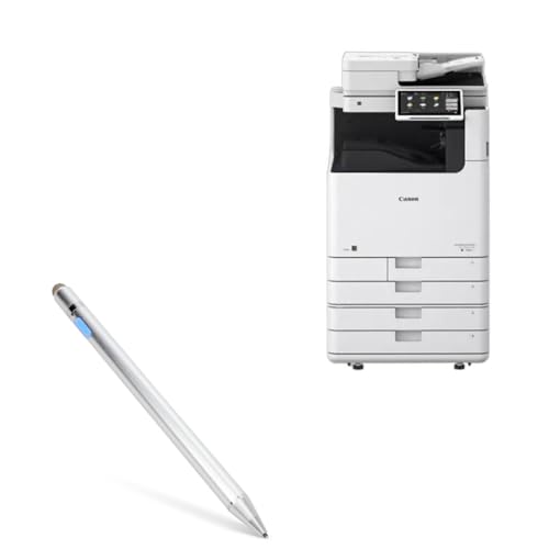 BoxWave Stylus Pen Compatible with Canon imageRUNNER Advance DX 6860i - AccuPoint Active Stylus, Electronic Stylus with Ultra Fine Tip - Metallic Silver
