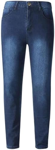 Men's Loose Fit Joggers Jeans Elastic Waist Drawstring Denim Pants Lightweight Classic Athletic Jean Trousers2