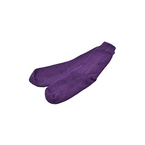 Ladies Pure Cashmere Socks, Purple Cover