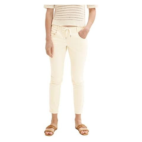 TOM TAILOR Damen 1032046 Tapered Relaxed Hose Cover