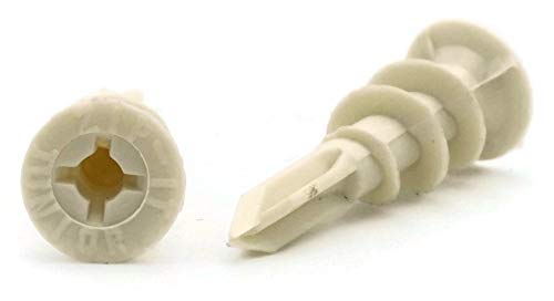 E-Z Ancor 2-Pack 2-1/2-in x 5/8-in Dia Standard Drywall Anchor (Screws Included)