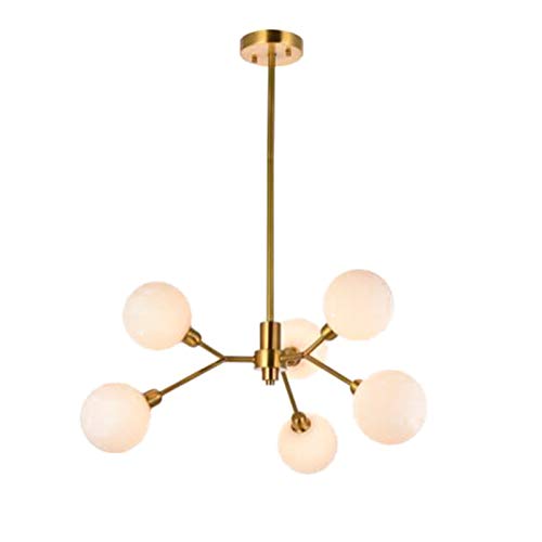 Lustre moléculaire Magic Bean en cuivre pour une ambiance chaleureuse