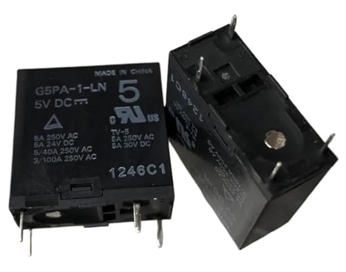 Relais G5PA-1 5VCC commutation stable 5A pour carte électronique PCB