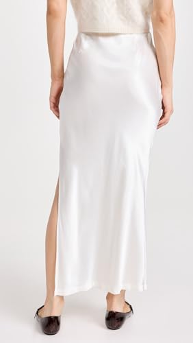 Enza Costa Women's Satin Bias Skirt3