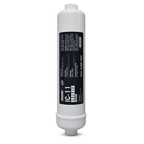 Filtro in Linea batteriostatico Ionicore IC-11SCCB Carbon Block al cocco 1/4