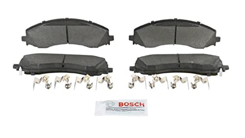 BOSCH BP2223 QuietCast Premium Semi-Metallic Disc Brake Pad Set - Compatible with Select Ram 2500, 3500; FRONT by Bosch - Used condition - CA$52.50