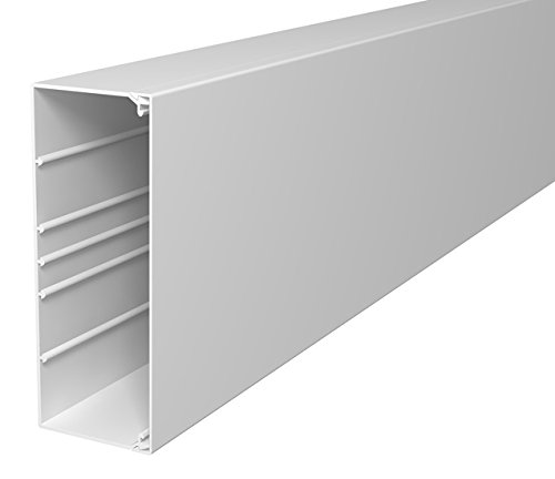 Preisvergleich Produktbild OBO Bettermann wdk80210rw 2 M Polyvinyl Chloride Cable Trunking System Cable Trunking Systems (Polyvinyl Chloride, White, 2 m)