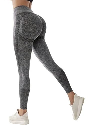 Legging empina bumbum cintura alta calça academia sem costura plus size levanta bum bum suplex yoga