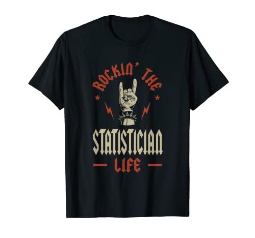 Rocking the Statistican Life Funny Data Analyst Humor Camiseta