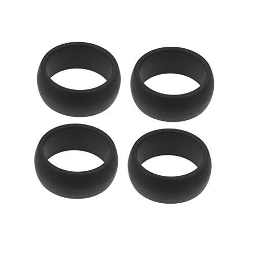 Protector de anillos de silicona para dedos 4 piezas miniatura 1
