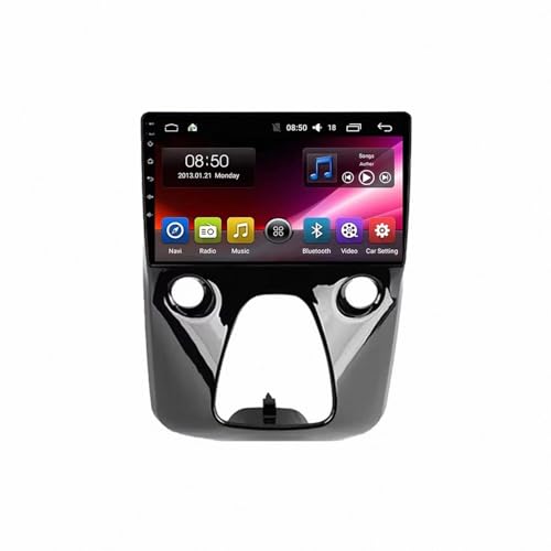 Navegador GPS inalámbrico con Mirror Link y sistema de 4 núcleos para Toyota Aygo