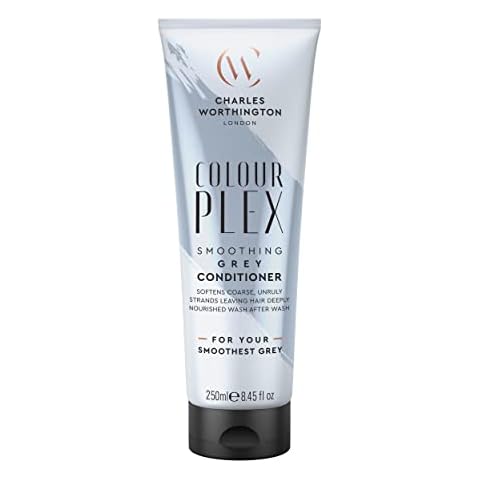 Charles Worthington ColourPlex Smoothing Grey Conditioner 250ml, Purple Cover