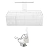Kleine Acrylic Betta Fish Tank: Clear Styable Cube Tank Aquarium Tank Kit Met LED- Verlichting Voor Turtle Mier Voeding…