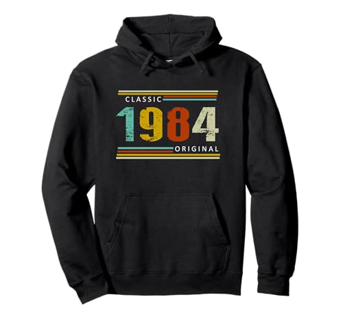 Cumpleaños, Classic of 1984 Original, Retro Vintage Sudadera con Capucha