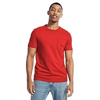 Nautica Men's Short-Sleeve Pocket T-Shirt Nautica Red, M