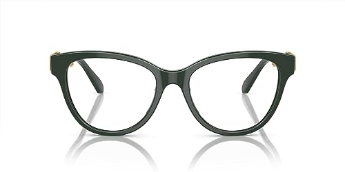 Swarovski SK2004 Prescription Eyewear Frames, Dark Green/Demo Lens, 52 mm