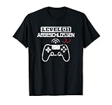 Level 1 Abgeschlossen Videospiel-Controller - 2019 Lustige 1. Hochzeitstag Geschenke für Ehepaar Männer, Frauen. Lustige vintage zuerst jahrestag 1 jahre Hochzeitsfeier Geschenk für Paar, Mann und Frau.