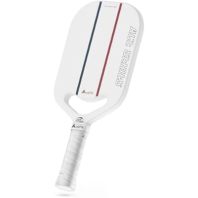 Acepik T700 Raw Carbon Fiber Edgeless Pickleball Paddle | 16mm Core for Refined Control | Aero Throat Design for Faster Swing Speed | USAPA Approved
