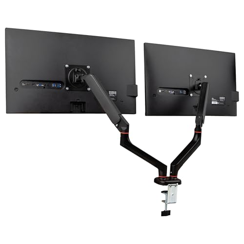 Mind Reader Dual Monitor Gas Spring Desk Mount